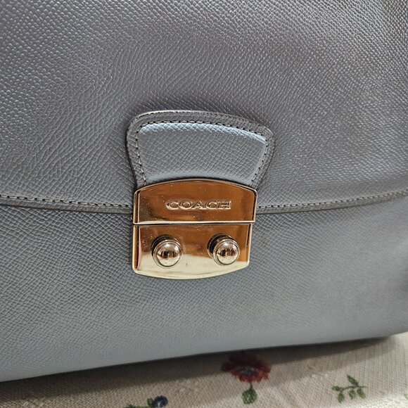 COACH Avary Tote Cornflower/Silver ( F48629) - Picture 5 of 15